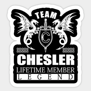 CHESLER Sticker